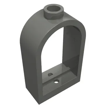 Window 1 x 2 x 2 2/3 with Rounded Top