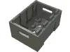 Box / Crate with Handholds 3 x 4 x 1 2/3