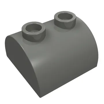 Brick Curved 2 x 2, Two Top Studs
