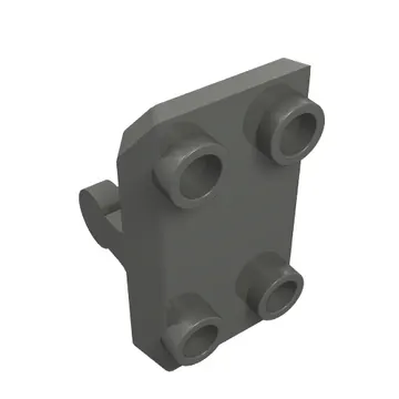 Plate Special / Shield Rectangular with 4 Studs, Handle