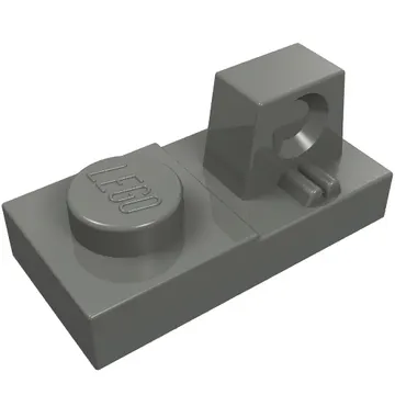 Hinge Plate 1 x 2 Locking with 1 Finger On Top