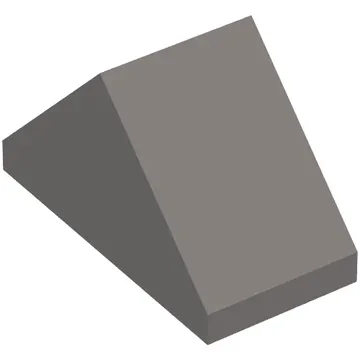 Brick Sloped 45° 2 x 1 Double with Inside Stud Holder