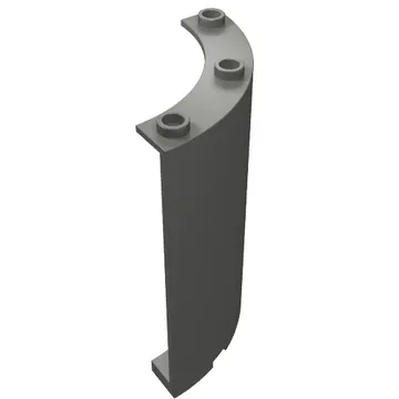 Panel 4 x 4 x 6 Quarter Cylinder