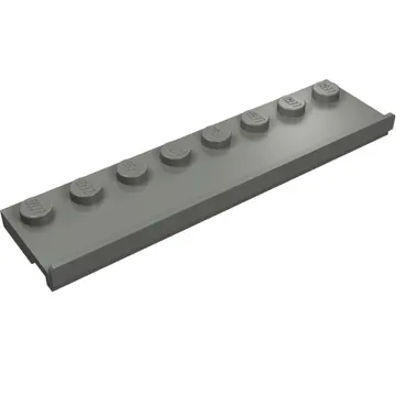 Plate Special 2 x 8 with Door Rail