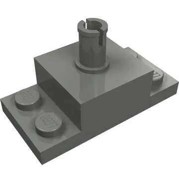 Brick Special 2 x 4, with 2 x 2 Brick with Top Pin and 1 x 2 Side Plates