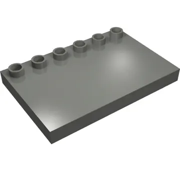 Duplo Plate Special 4 x 6 with Studs on Edge