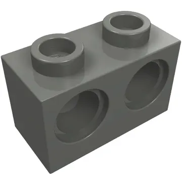 Technic Brick 1 x 2 [2 Pin Holes]
