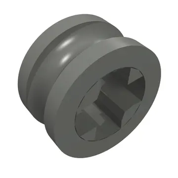 Technic Bush 1/2 Smooth with Axle Hole Semi-Reduced