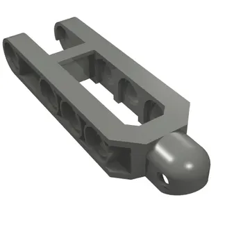 Technic Steering Arm 6.5 x 2 with Towball Socket Rounded, Chamfered