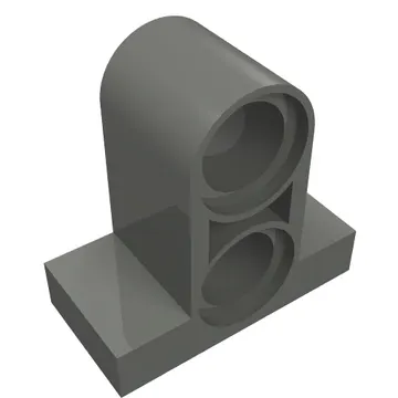 Technic Pin Connector Plate 1 x 2 x 1 2/3 [Two Holes On Top]