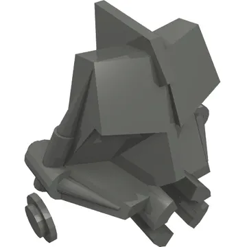 Large Figure Head Connector Block 3 x 4 x 1 2/3