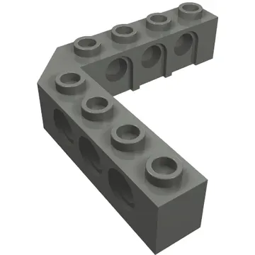 Technic Brick 5 x 5 Right Angle (1 x 4 - 1 x 4)