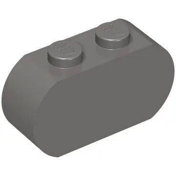 Brick Curved 3 x 1 Round Ends