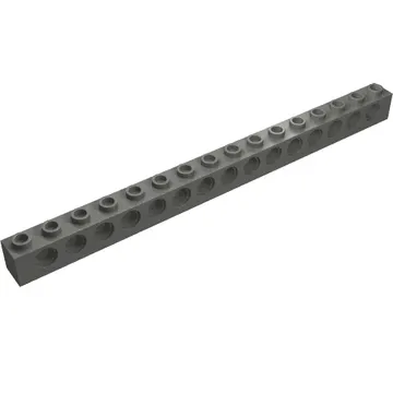 Technic Brick 1 x 16 [15 Pin Holes]