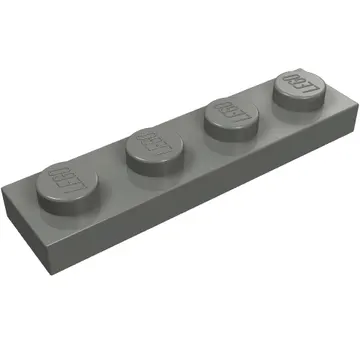 Plate 1 x 4