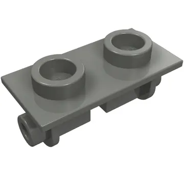 Hinge Brick 1 x 2 Top Plate Thin