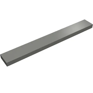 Tile 1 x 8 with Groove