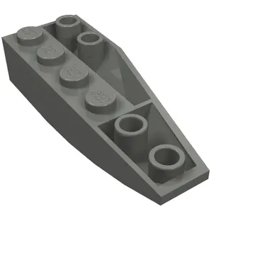 Brick Wedged, Curved Inverted 6 x 2 Left