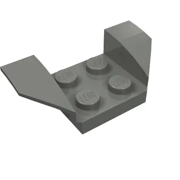 Mudguard 2 x 4 with 2 x 2 Studs and Flared Wings