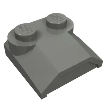 Brick Curved 2 x 2 x 2/3 Two Studs and Lip End