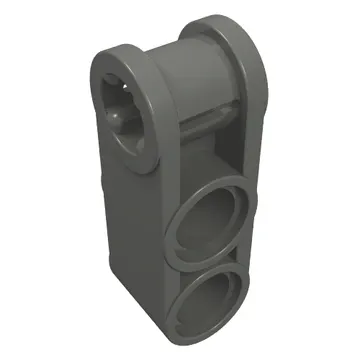 Technic Axle and Pin Connector Perpendicular 3L with 2 Pin Holes