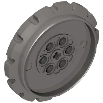 Technic Tread Sprocket Wheel Large Diameter 7 Holes, 14 Tooth