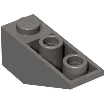 Brick Sloped Inverted 33° 3 x 1 with Internal Stopper and No Front Stud Connection
