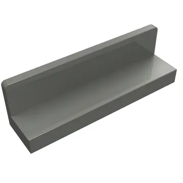 Panel 1 x 4 x 1 with Rounded Corners [Thick Wall]