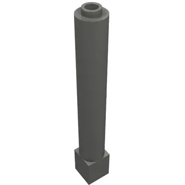 Support Round 1 x 1 x 6 Solid Pillar
