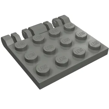Hinge Plate 3 x 4 Locking Dual 2 Finger, 9 Teeth