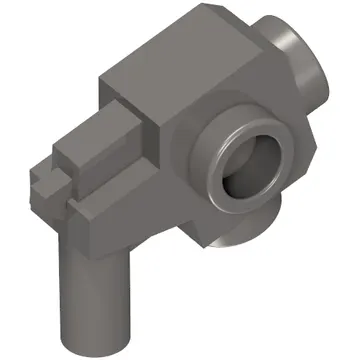 Weapon Gun / Blaster with Studs on Side