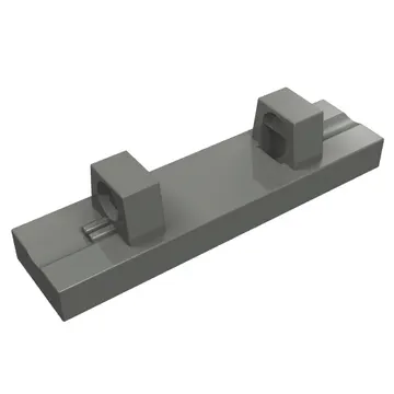 Hinge Tile 1 x 4 Locking Dual 1 Fingers on Top [4 Locking Ridges]