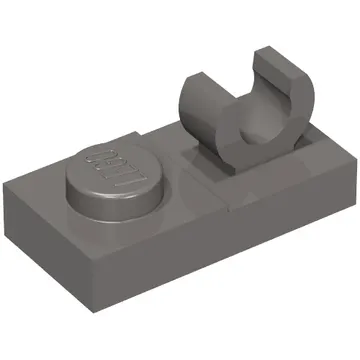 Plate Special 1 x 2 [Open O Top Clip]