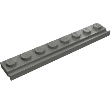 Plate Special 1 x 8 with Door Rail