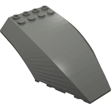 Windscreen 10 x 6 x 2 Curved