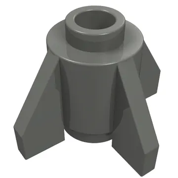 Brick Round 1 x 1 with Fins, Open Stud