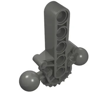Large Figure Skeletal, Torso with Beam, 2 Ball Joints, and 7 Tooth Half Gear