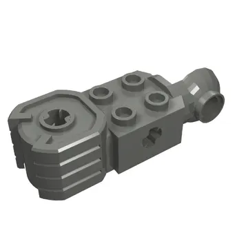 Technic Brick Special 2 x 2 with Axle Hole, Rotation Joint Ball Half [Vertical Side], Vertical Axle Hole End