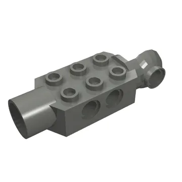 Technic Brick Special 2 x 3 with Pin Holes, Rotation Joint Ball Half [Vertical Side], Rotation Joint Socket