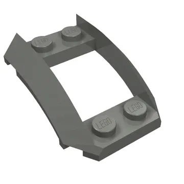 Wheel Arch, Curved Wedge 4 x 3 with 2 x 2 Opening and 4 Studs