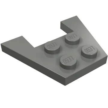 Wedge Plate 3 x 4 without Stud Notches