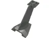 Tail Wedge with World Shipment and Red Outline Print