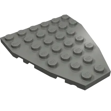 Wedge Plate 7 x 6 Boat Bow with Stud Notches