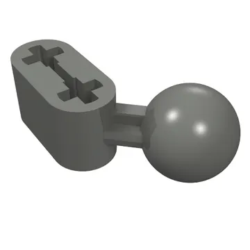 Technic Beam 1 x 2 with Ball Joint Angled