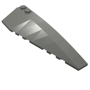 Brick Wedged, Curved 10 x 3 Right