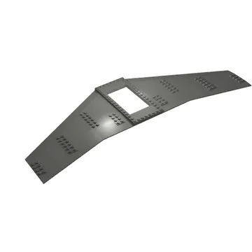 Wing Plate 20 x 56 with 6 x 10 Opening