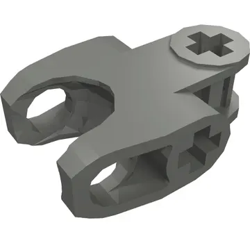 Technic Axle Connector 2 x 3 with Ball Socket, Closed Sides, Squared Ends