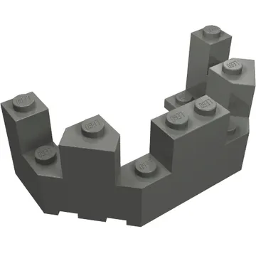 Castle Turret Top 4 x 8 x 2 1/3
