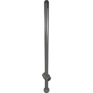 Bar 12L with Open Stud, Towball, and Top Slit [Boat Mast]