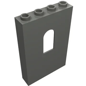 Panel 1 x 4 x 5 with Arched Window